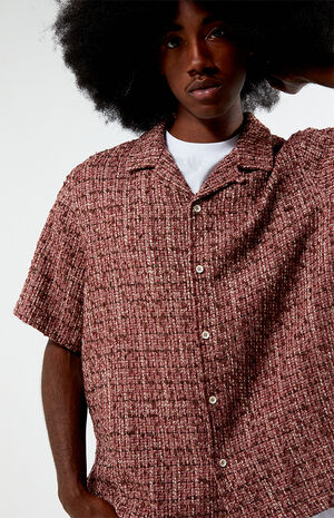 Woven Oversized Camp Shirt image number 2