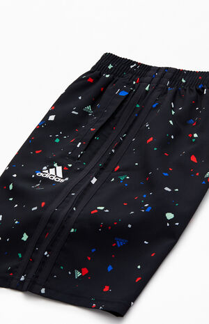 Kids AOP Terrazo Dot Woven Shorts image number 4