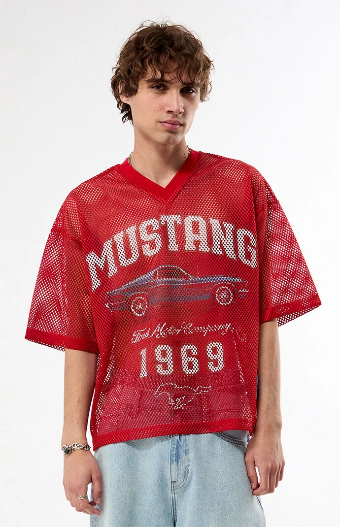 FORD Mustang Mesh Short Sleeve Jersey
