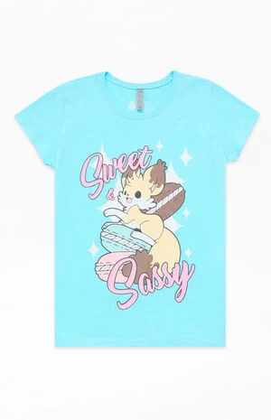 Kids Tasty Peach Sassy T-Shirt image number 1