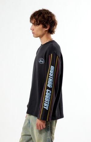 Riders Long Sleeve Waffle Knit T-Shirt image number 3