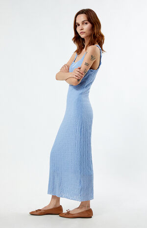 Mesh Layered Maxi Dress image number 3