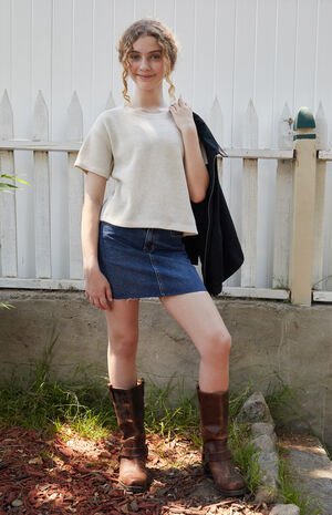 Indie Denim Skirt image number 1