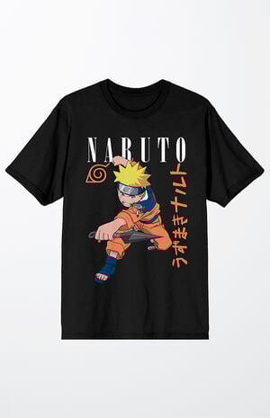 Black Naruto Classic Character T-Shirt