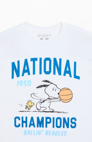 Peanuts Basketball Champions T-Shirt image number 2