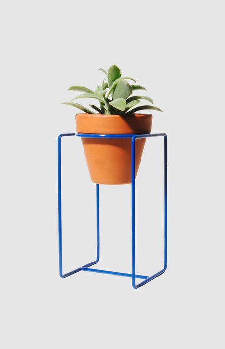 Blue Desk Planter