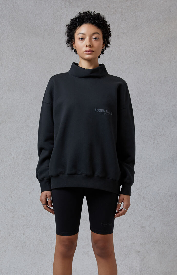 ESSENTIALS Mock Neck Sweater