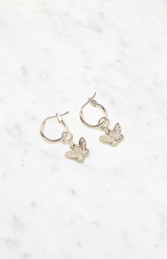 Pacsun sales butterfly earrings