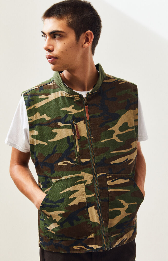 Camo Abraham Convertible Jacket