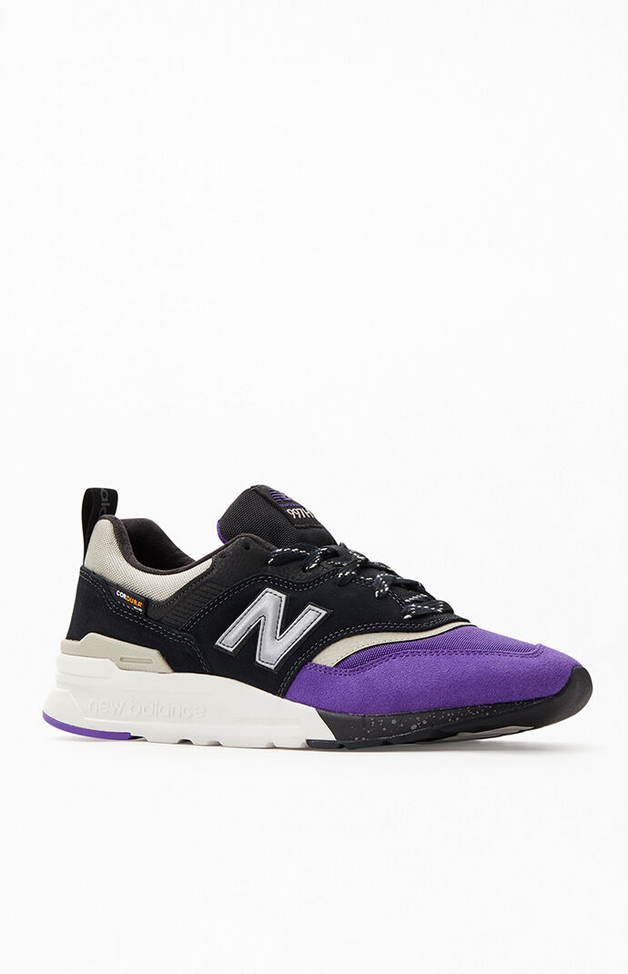 new balance purple and black