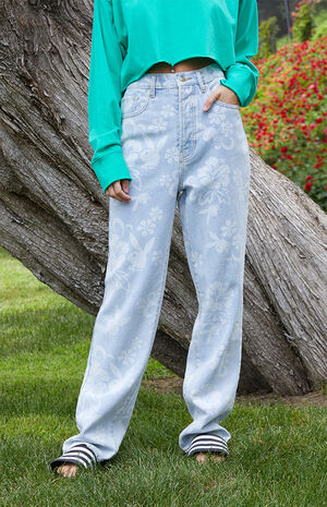 By PacSun Luau Dad Jeans image number 3