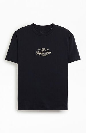 Graphic Dept. Embroidered T-Shirt image number 5