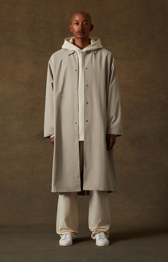 Essentials Fear Of God Smoke Long Coat 