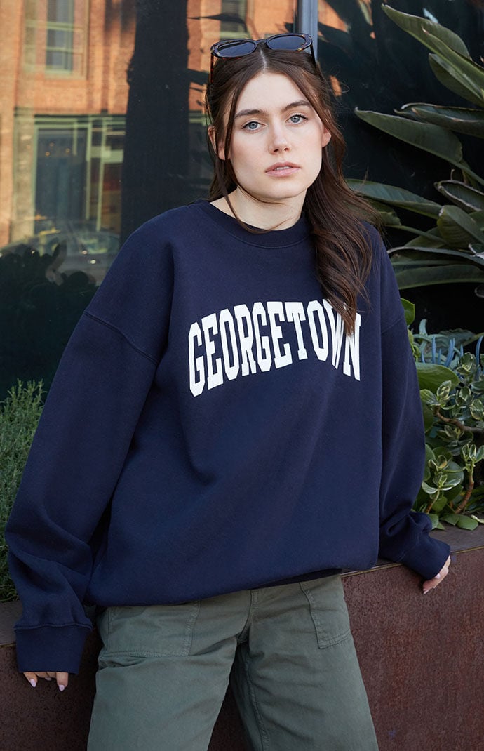 John Galt Georgetown Crew Neck Sweatshirt PacSun