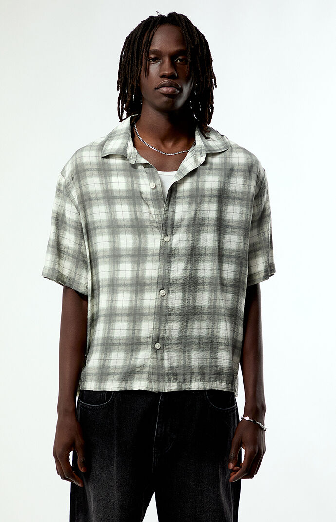 Pacsun Plaid Bailey Short Sleeve Shirt