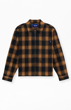 Brushed Flannel Shirt Jacket image number 1