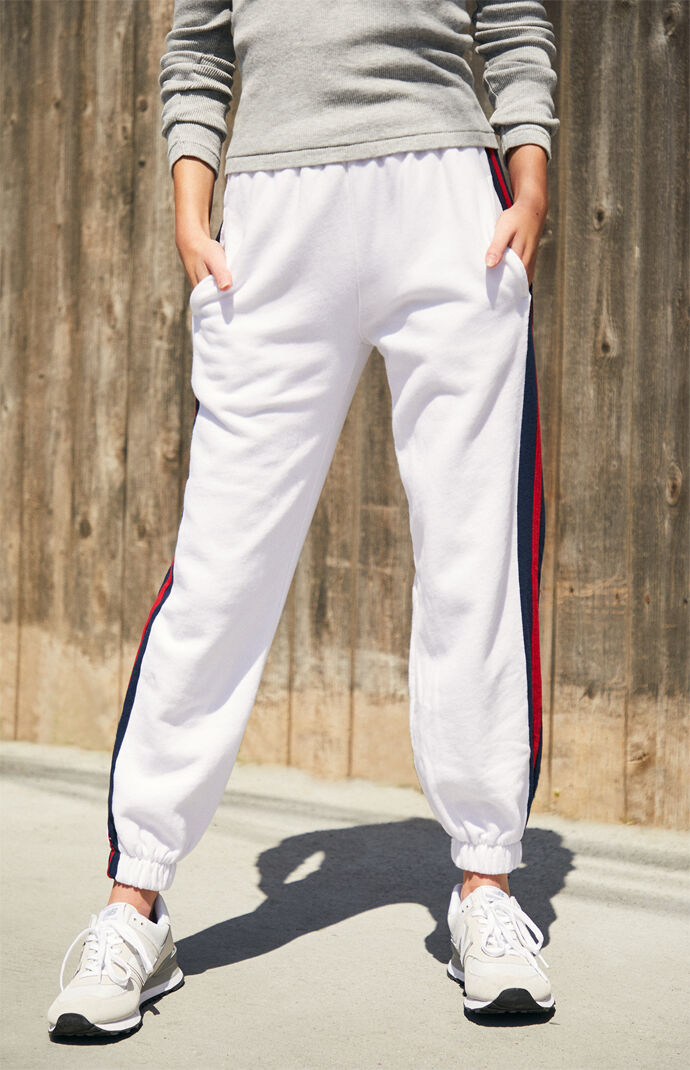 john galt white sweatpants