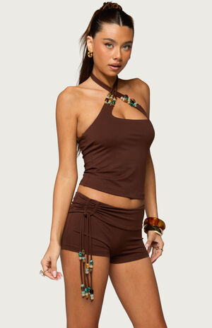 Thia Bead Halter Top image number 2