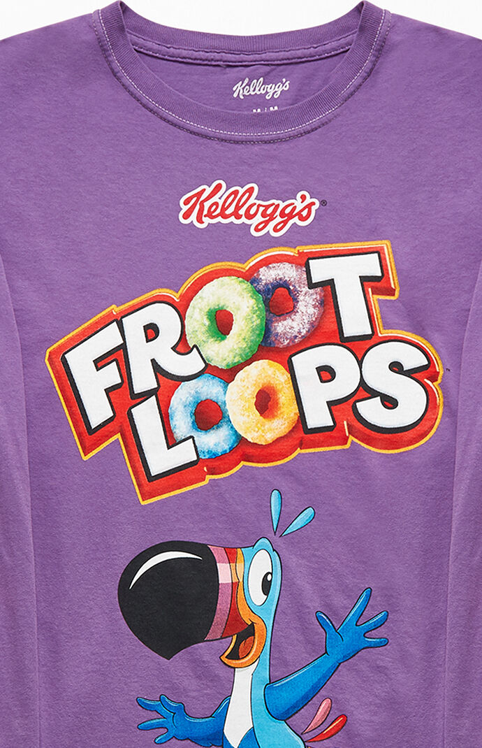 Fruit Loops Pigment Long Sleeve T Shirt Pacsun