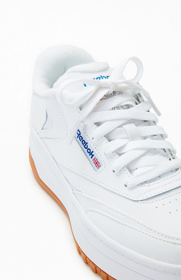 Reebok Kids White Club C Extra Sneakers