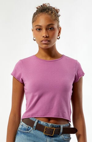 Clara Raw Hem Top image number 2