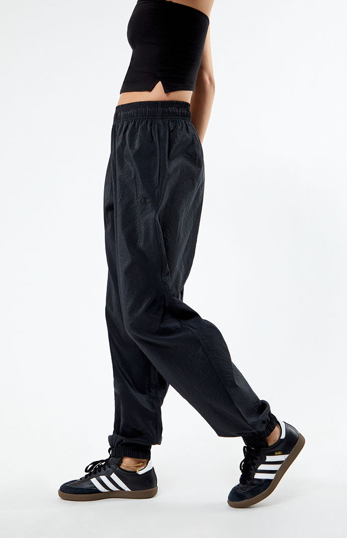 【SATIIIZ】Daf Balloon Nylon Jogger Pants Cape Burton Balloon Sweatpants - satiiiz