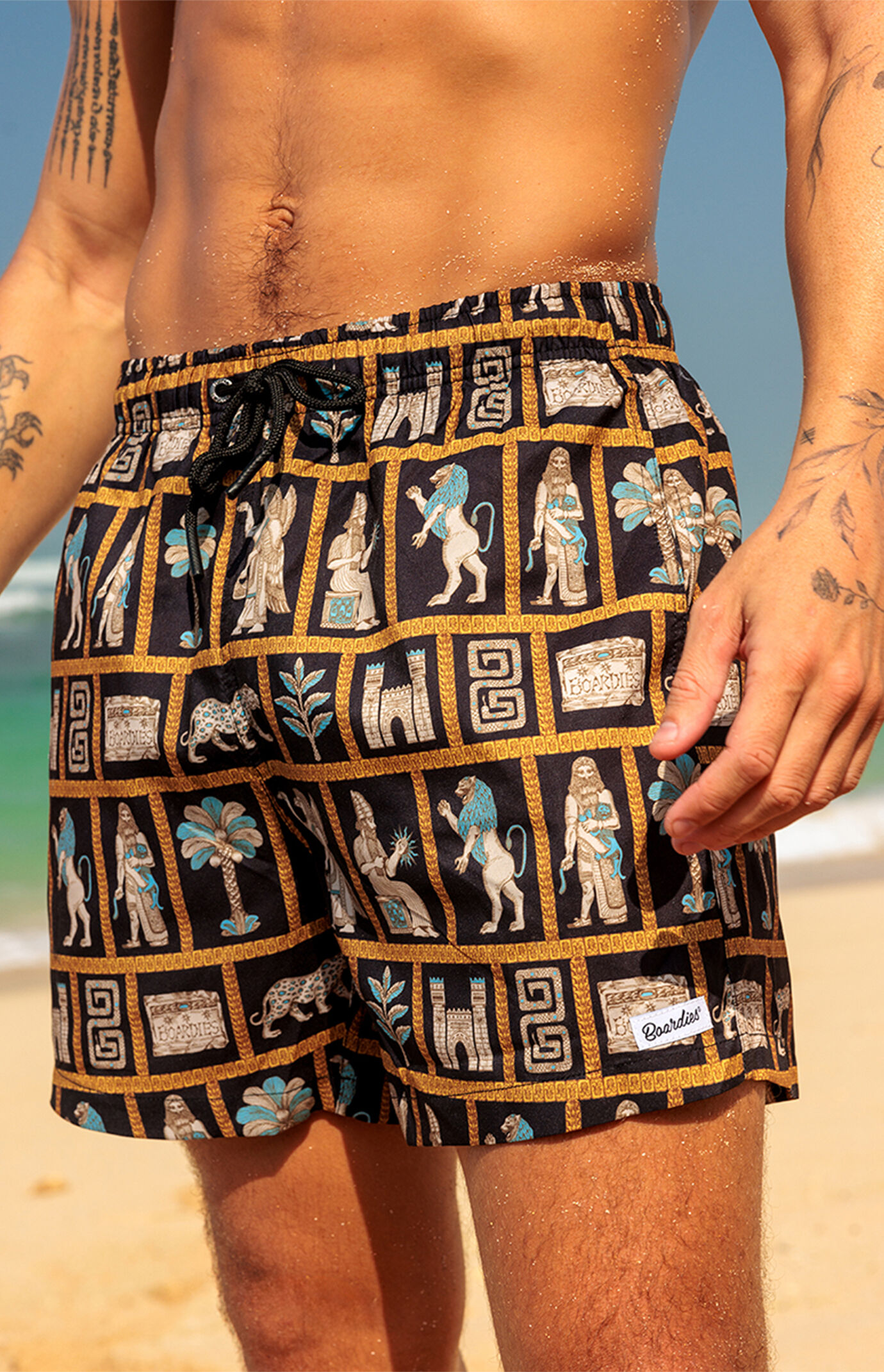 Boardies Mesopotamia 4.5" Swim Trunks