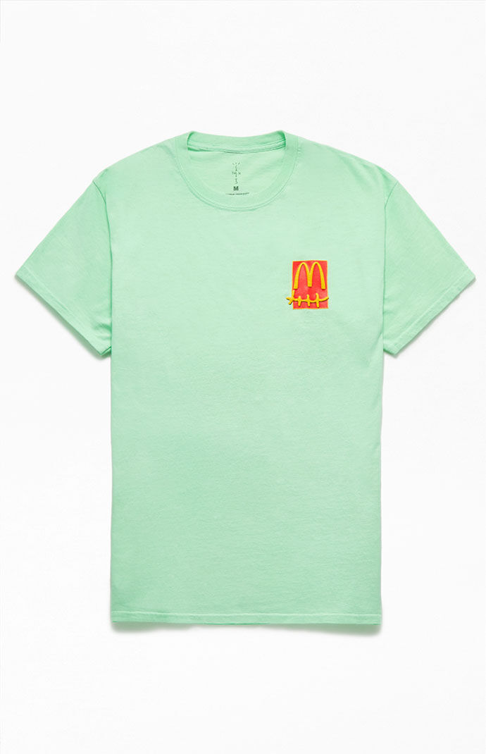 人気話題コラボ！Travis Scott x McDonald's Action Figure Tee Travis Scott x McDonald's Action Figure Series IV T-Shirt