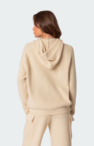 Wynter Oversized Knit Hoodie image number 5