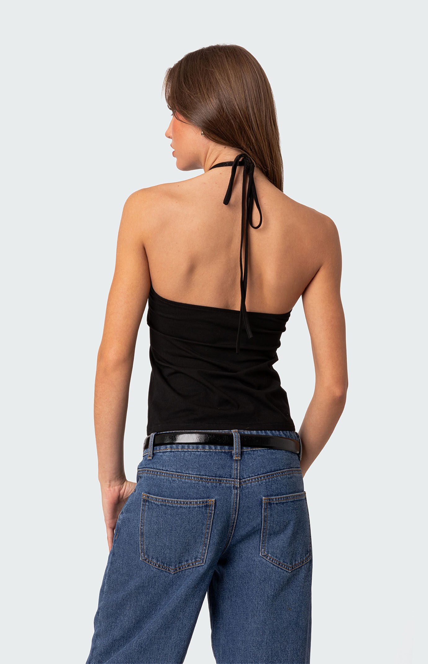 トップス theredthread S daring halter tops THEREDTHREAD】S symbol halter tops