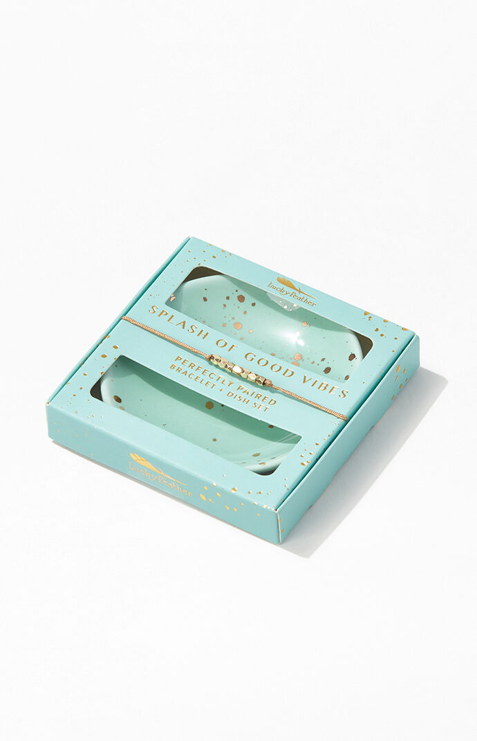 Splash of Good Vibes Ceramic Dish
