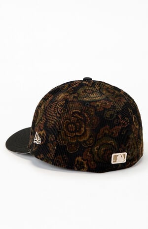 LA Dodgers Floral Corduroy 59FIFTY Fitted Hat image number 3