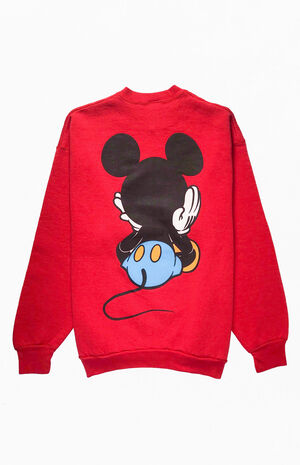 Red Mickey Sweatshirt image number 2