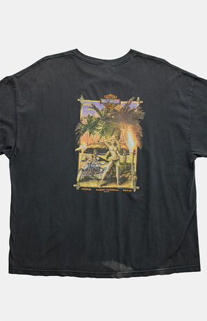 2000s Black Harley Davidson  T-Shirt image number 5