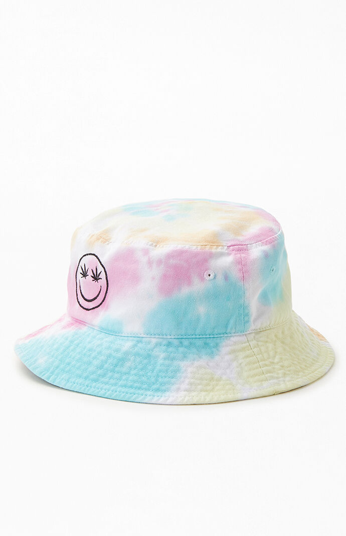 Pacsun tie dye bucket hat clearance