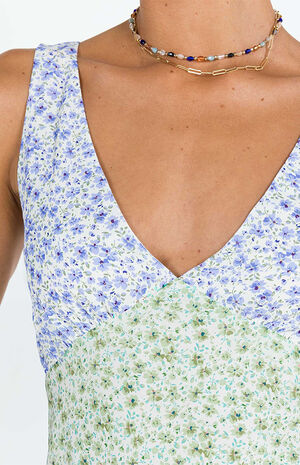 Two Tone Nellie Mini Dress image number 5