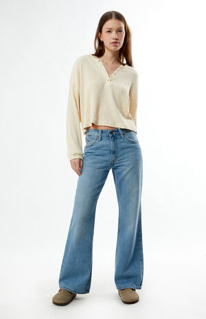 Light Indigo 94 Baggy Bootcut Jeans image number 1