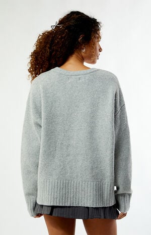 Elin V-Neck Oversized Sweater image number 5