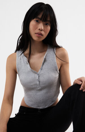 Henley Tank Top image number 2