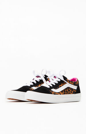 Kids Leopard Old Skool Shoes image number 2