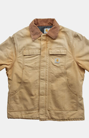 2000s Carhartt Tan Work Jacket image number 6
