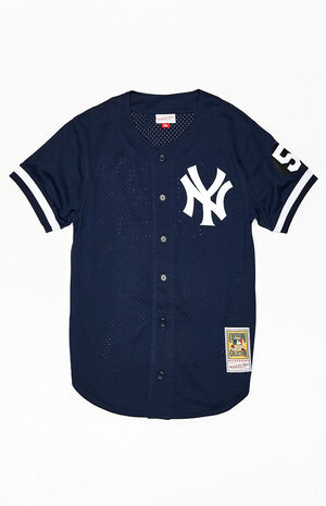 Mitchell & Ness Authentic Yankees Rivera Mesh BP Jersey