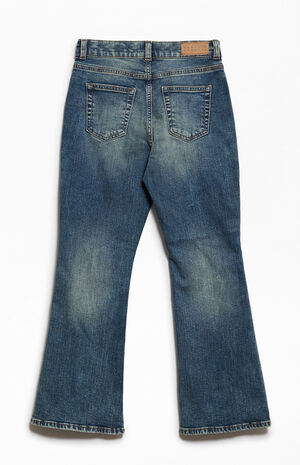 Flare Jeans Stretch Medium Blue image number 3