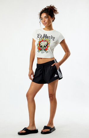 3 Stripes Woven Shorts image number 4