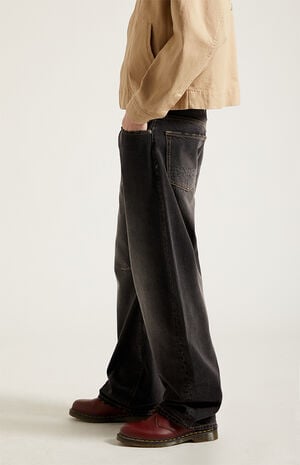 Mason Baggy Barrel Jeans Dart Black image number 3