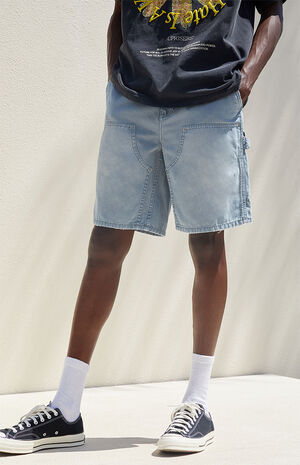 Blue Workwear Shorts image number 3