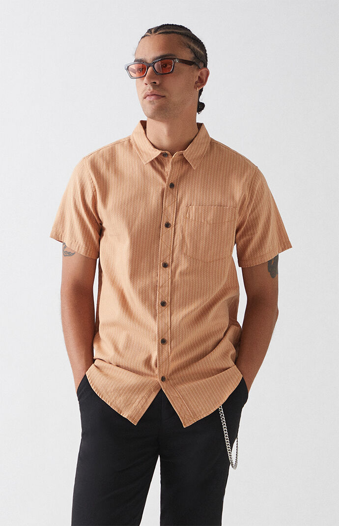 Gabriel Jacquard Woven Camp Shirt