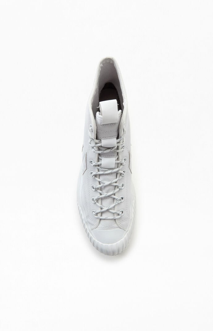 White Bosey MC High-Top Shoes