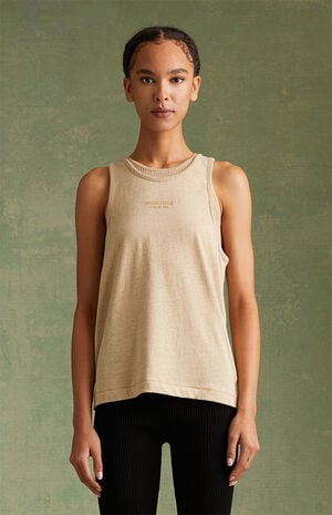 Women's Gold Heather Core Tank Top image number 2