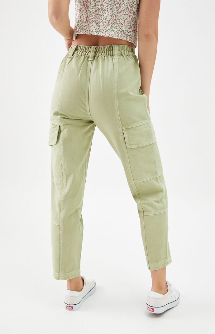 Green Utility Cargo Pants